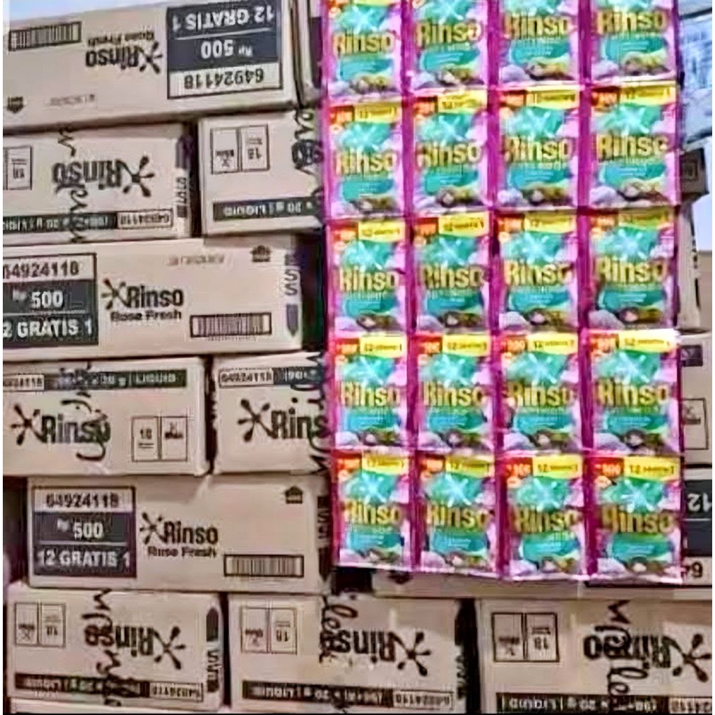 rinso cair sachet renceng 1 dus