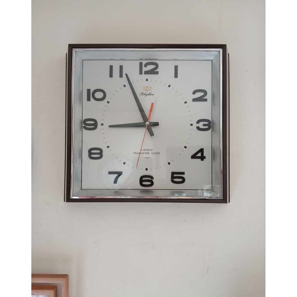 Jam dinding RHYTHM lawas vintage