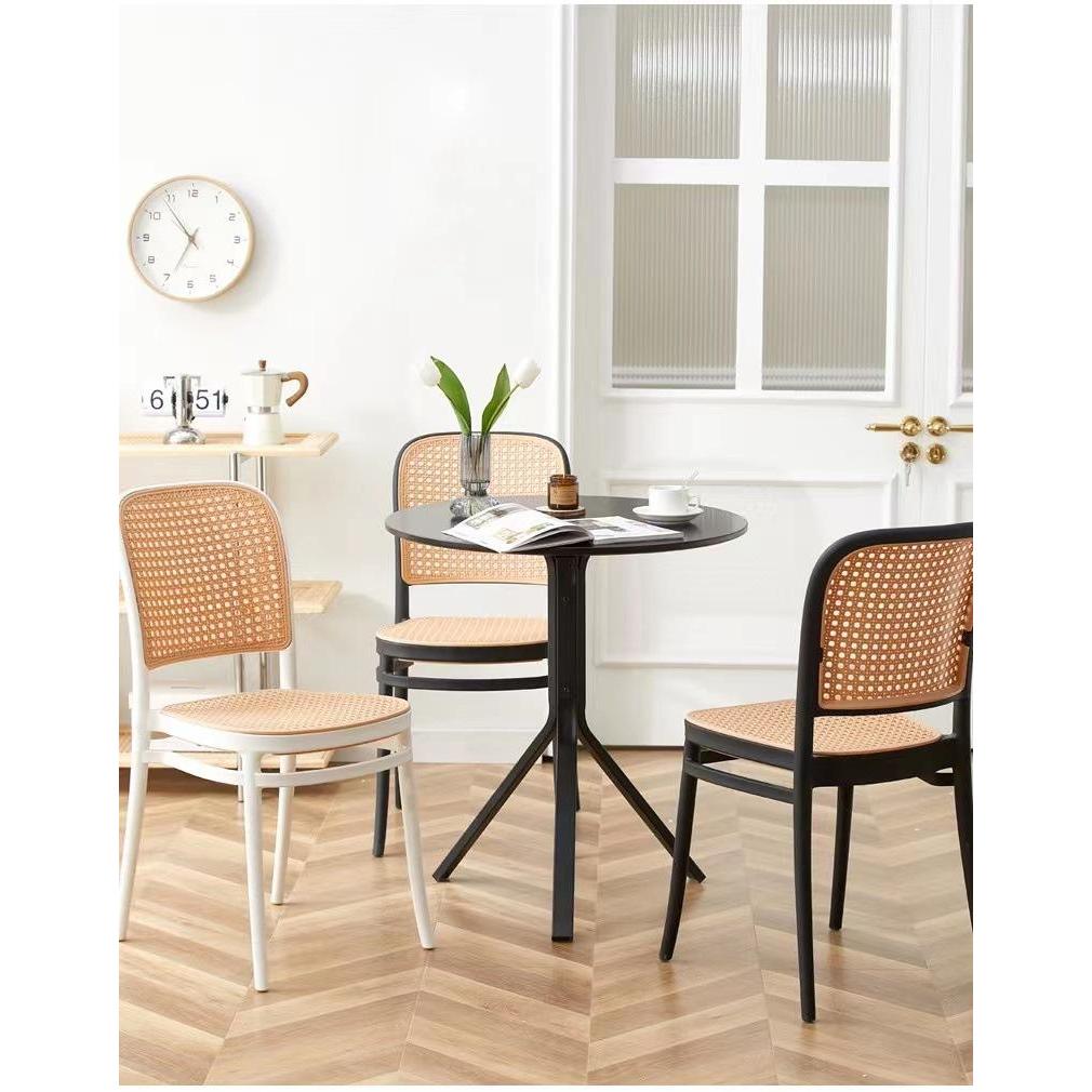 Kursi Rotan Plastik  Kursi Anyam Rotan Sintetis Modern Ruang Serbaguna