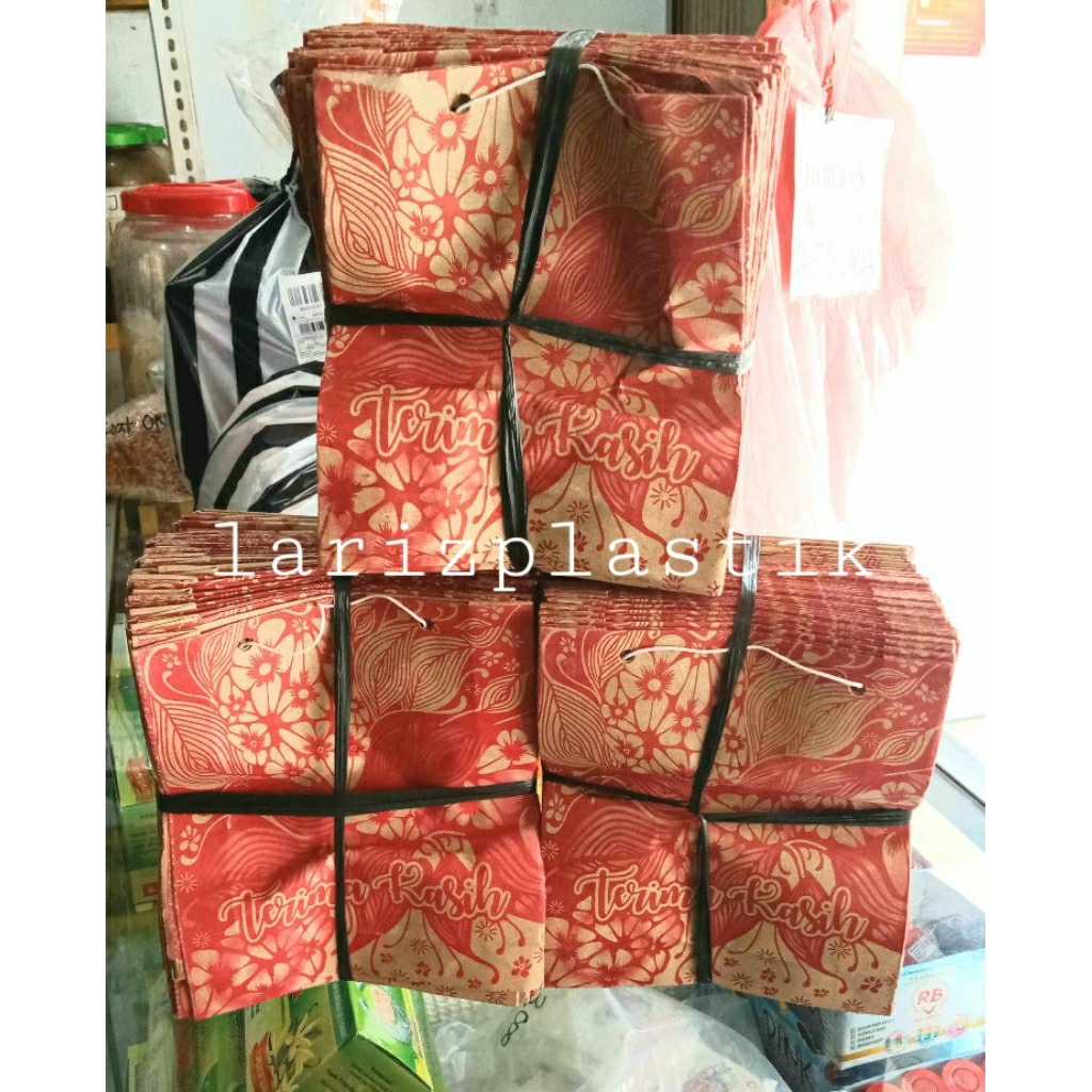 Tas Kertas Snack Kakak Kecil Per Ikat isi 50 pcs