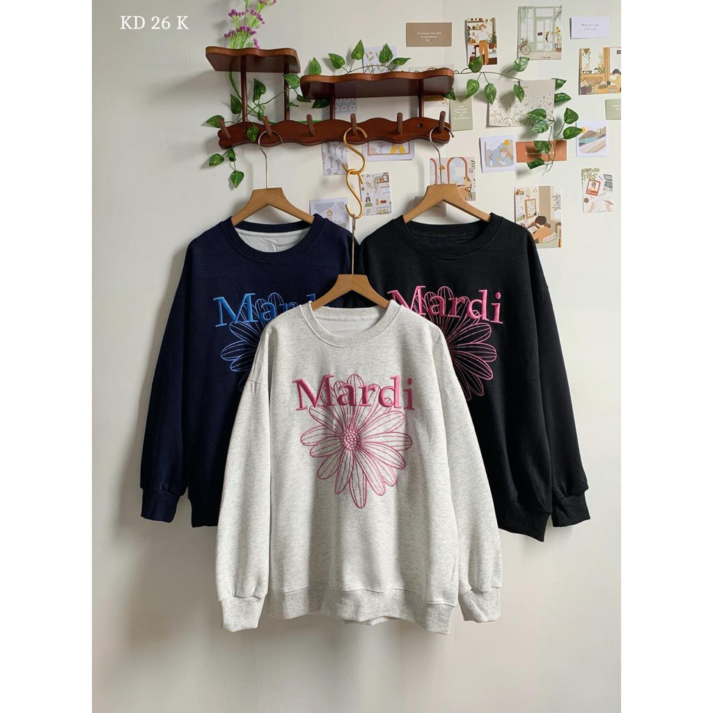 ATASAN KAOS MAl*RDI IMPORT / ATASAN KAOS WANITA IMPORT SWEATER