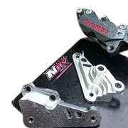 breket kaliper cnc Brembo axial pnp Tiger 300 mili