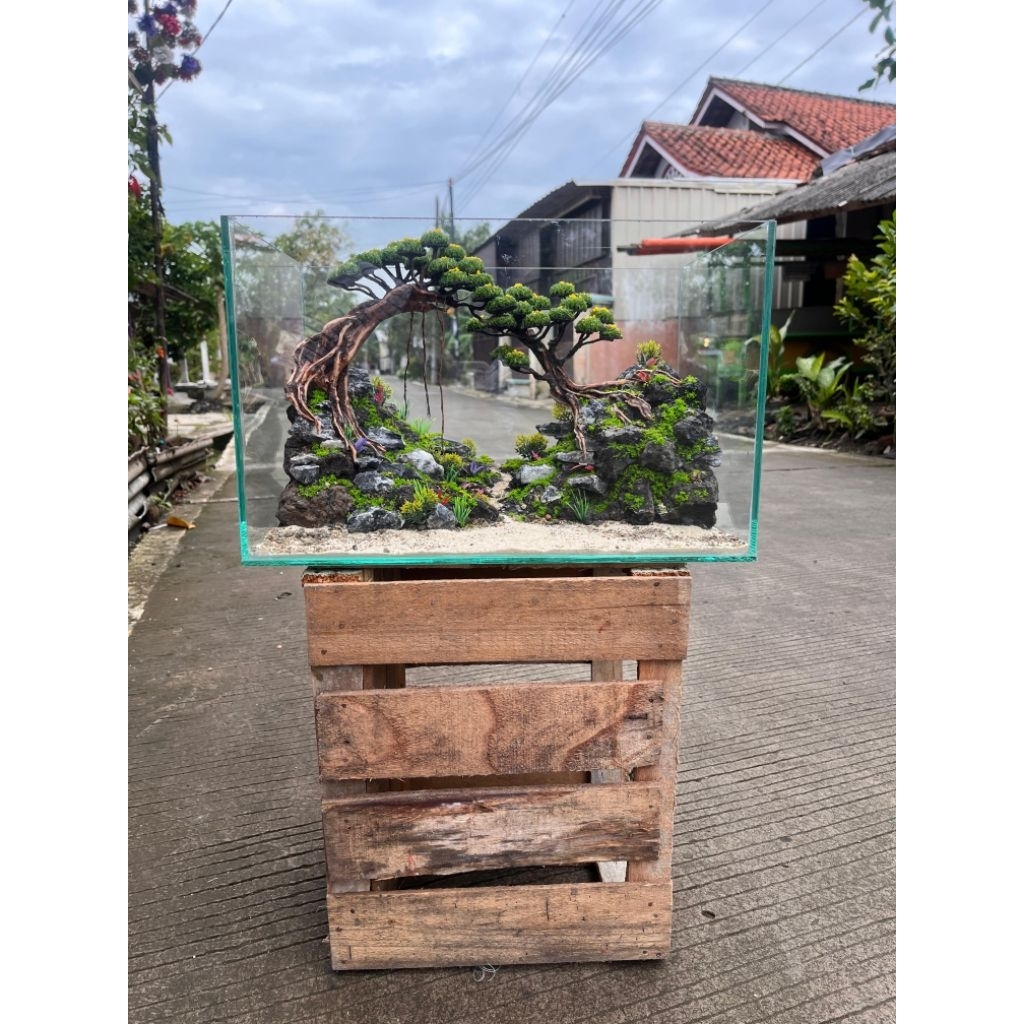 Aquascape Bonsai Kembar fullset