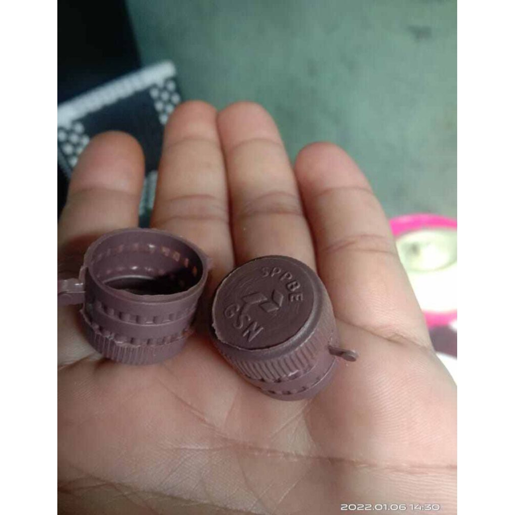 TUTUP GAS ELPIGI 3KG ISI 1000 PCS tutup gas plastik tutup elpiji