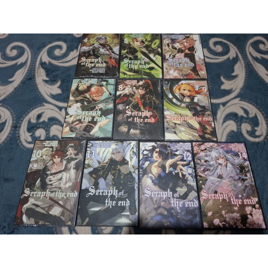 Komik Seraph of the end vol 11,12,14