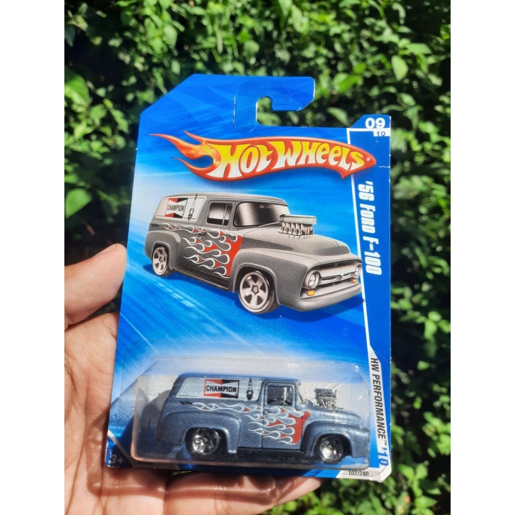 Hotwheels '56 Ford F-100 Blue Card Akta