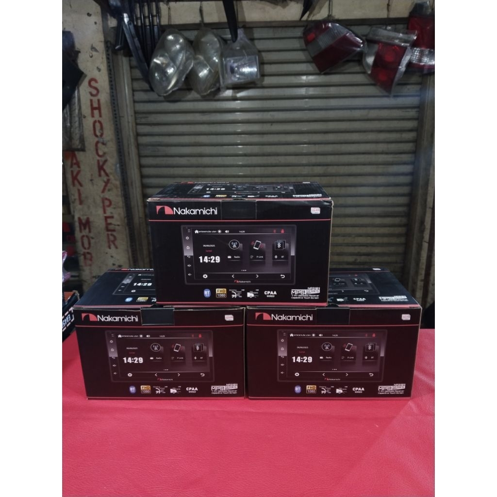 Deckless Nakamichi  7” inch TOUCH SCREEN MP5 Series NA3101