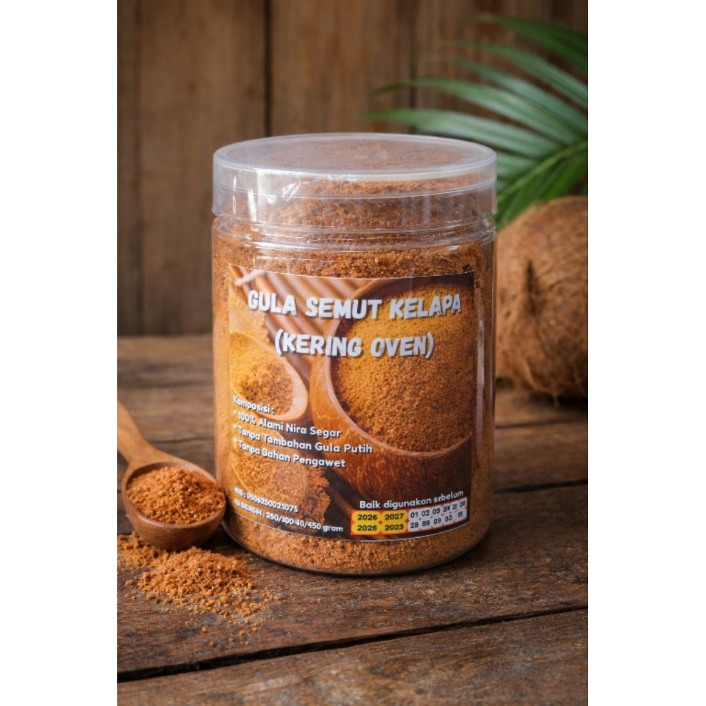 Gula Semut Kelapa (Kering Oven) 450 gr