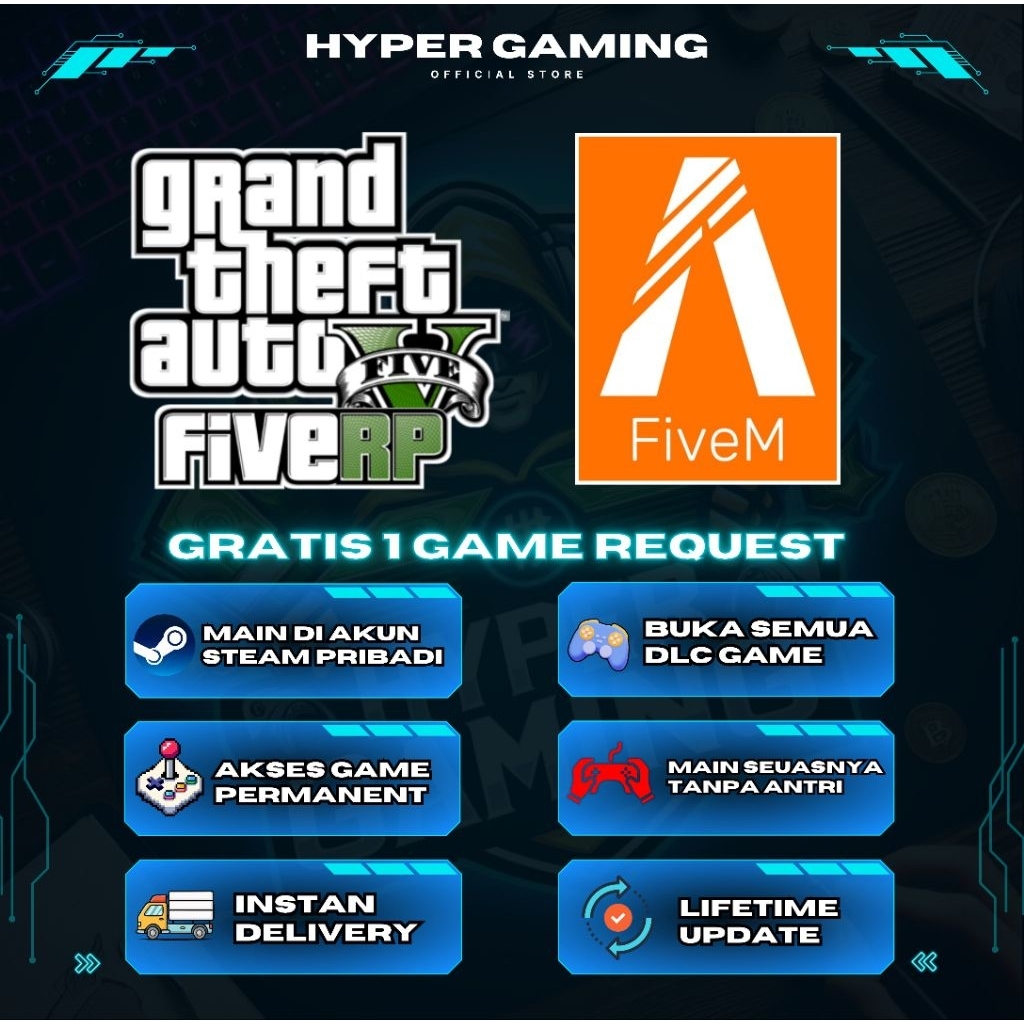 [ FREE 1 GAME REQUEST ]  - GTA V ONLINE ROLEPLAY FREE GTA 5 LEGACY  - Game PC - Original Game Steam