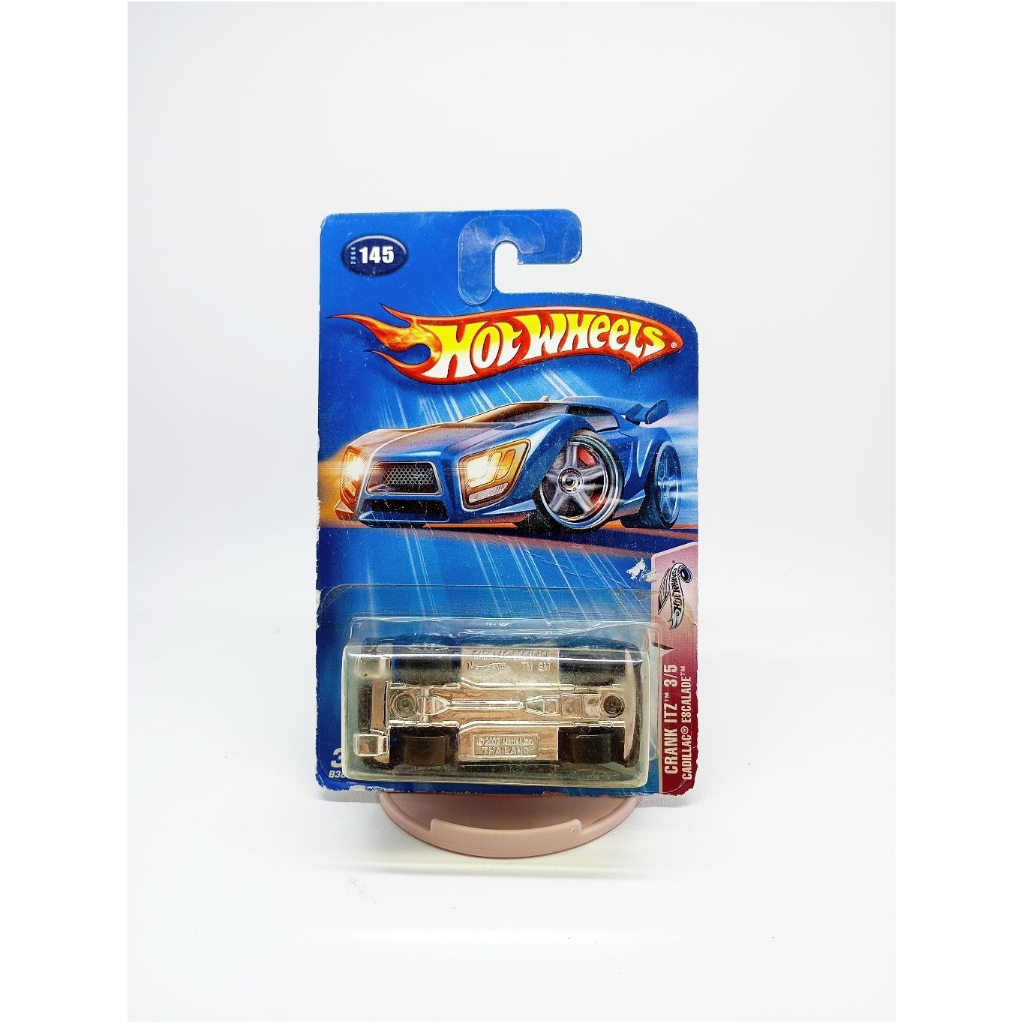 FREE PROTECT | Hot Wheels Cadillac Escalade Blue Card 2004