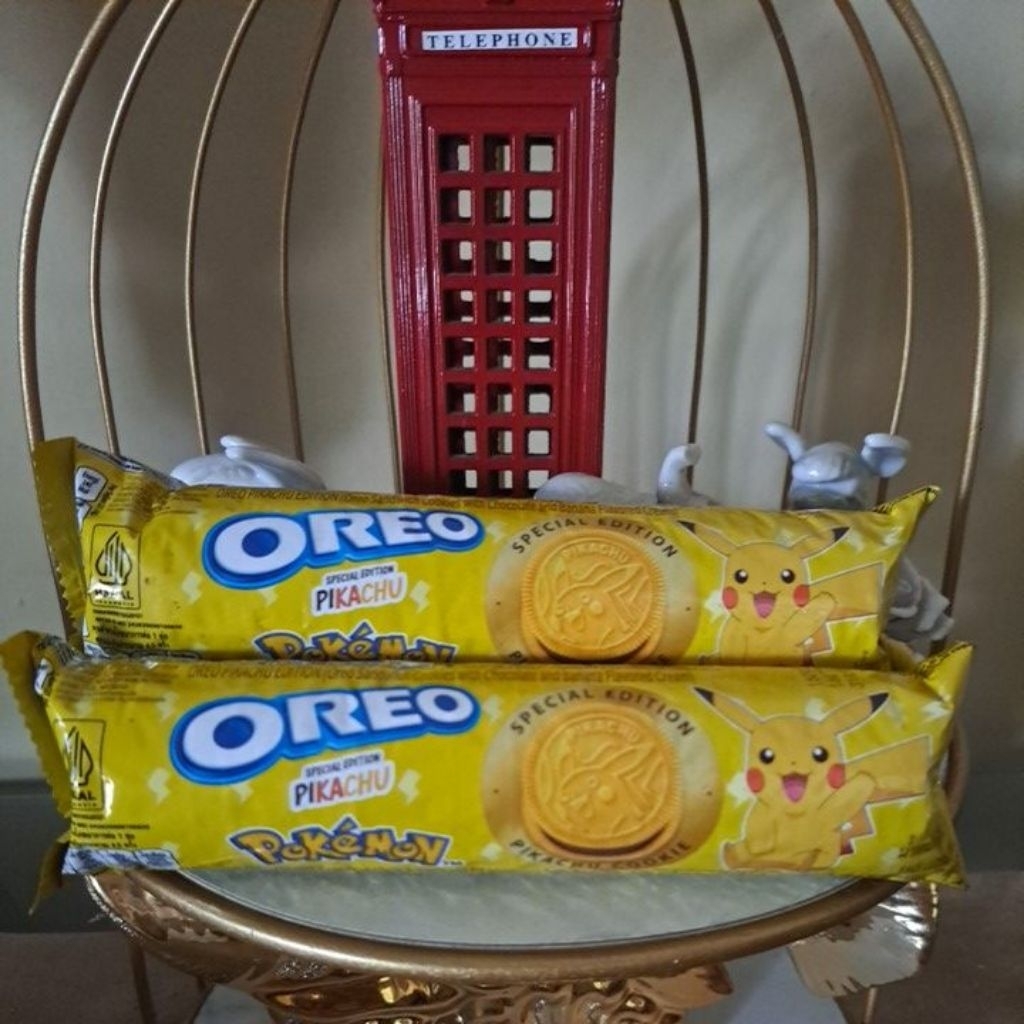 oreo special edition pikachu pokemon 119,6gr