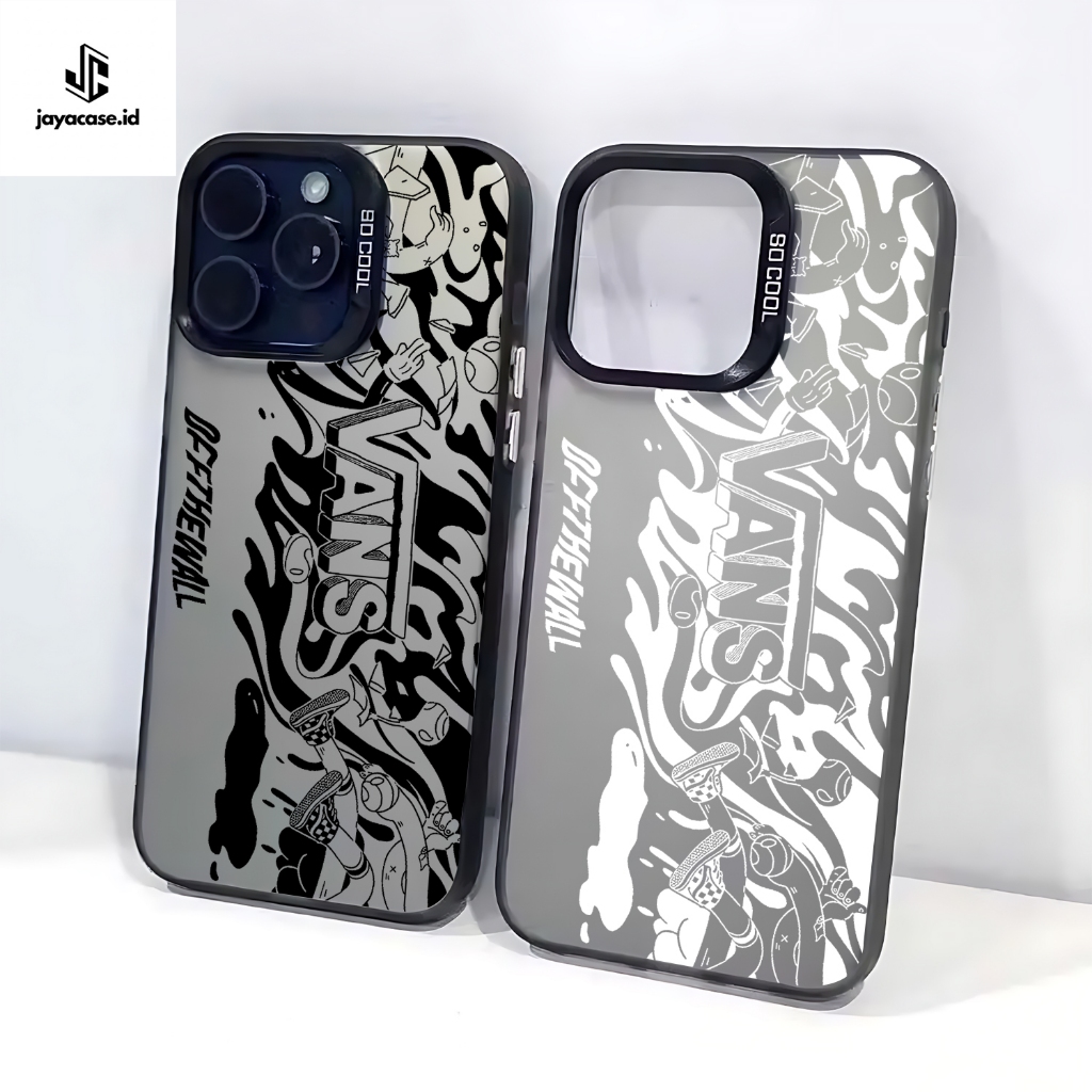 { IMDJC15 } Softcase Casing IMD Black Vans SAMSUNG A20/A30 A21S A22 4G A24 A25 A26 A30S/A50/A50S A31