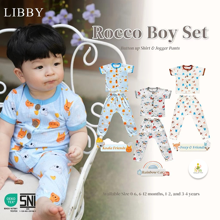 Libby Rocco Set Panjang Boy
