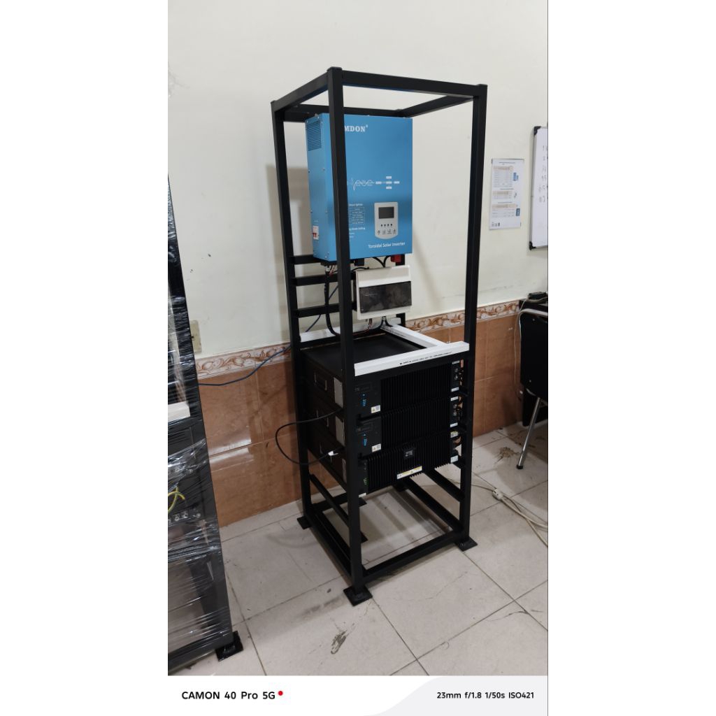 RACK PLTS INVERTER BATTERY LIFEPO4