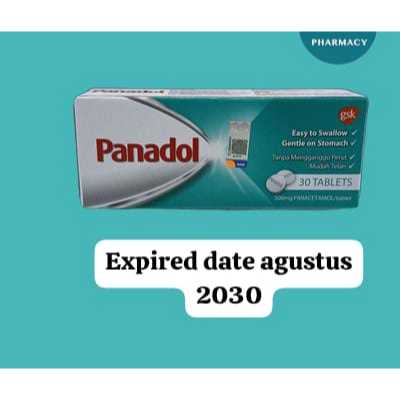 Panadol Paracetamol Malaysia Original Biru