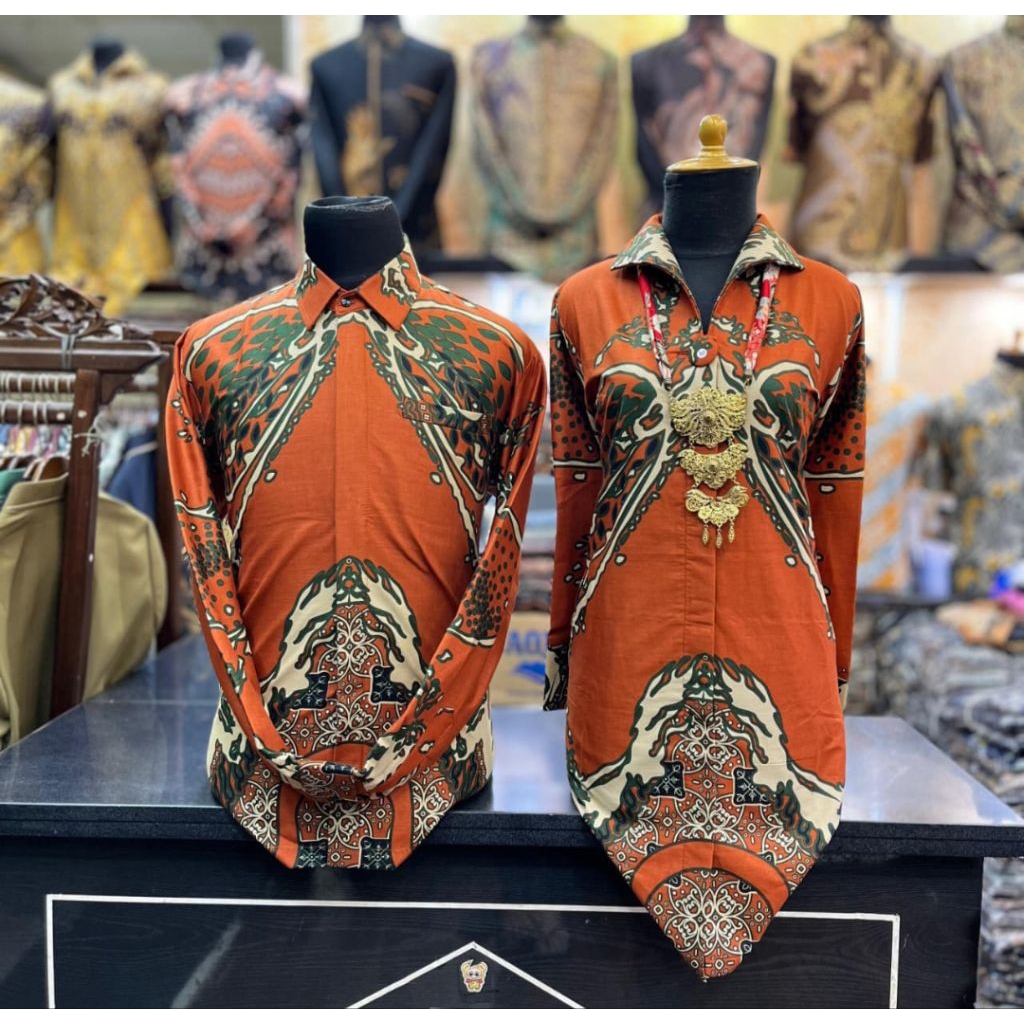 Baju Batik Tunik Premium | Batik Tunik Couple | Batik Tunik Modern | Batik Sarimbit | Batik Katun La