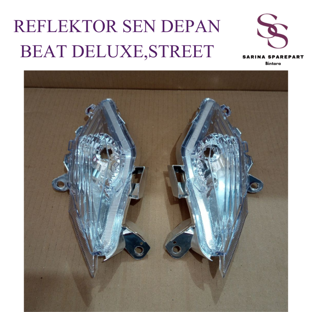 Lampu sein riting depan beat deluxe beat street reflektor lampu sen depan beat 2020-2023