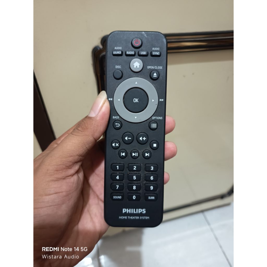 Remote home theater Philips