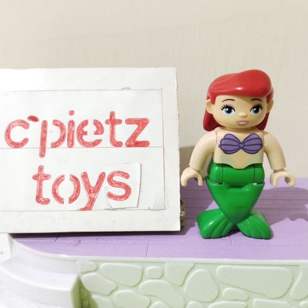 Figure LEGO Duplo Princess Ariel Mermaid - The Little Mermaid Series (Second/Preloved)