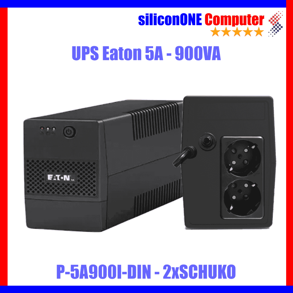 Eaton 5A900i UPS 900VA 480W 5A900i-DIN 5A900 SCHUKO