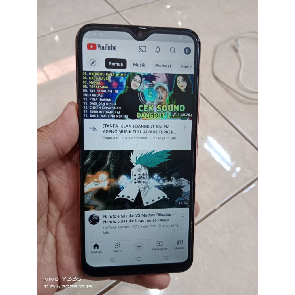 VIVO Y17 Ram 8/256 android second murah siap pakai