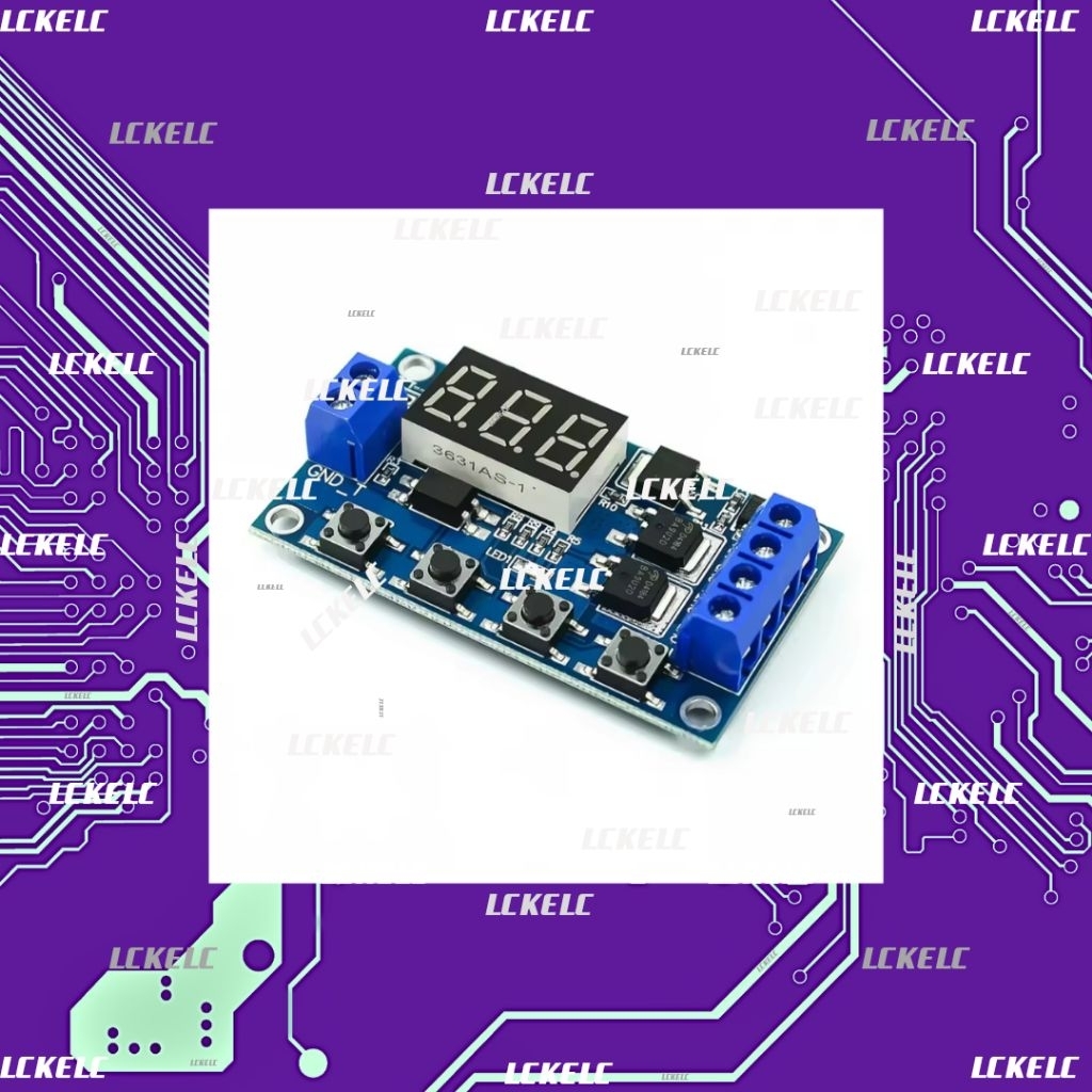 DIGITAL TIMER DELAY CONTROL ON OFF