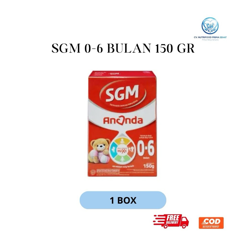 Susu SGM 0-6 Bulan Rasa Madu 150gr – Nutrisi Bayi Baru Lahir