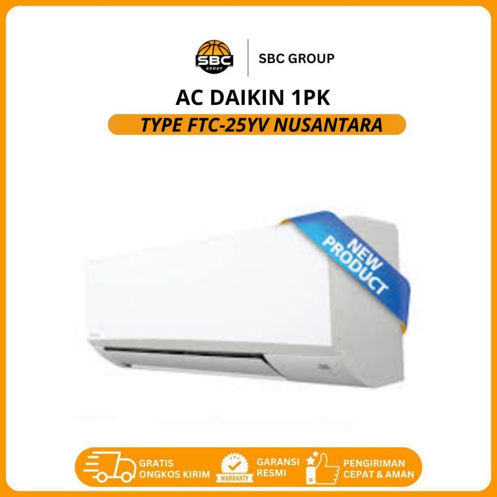 AC DAIKIN 1PK FTC-25YV NUSANTARA