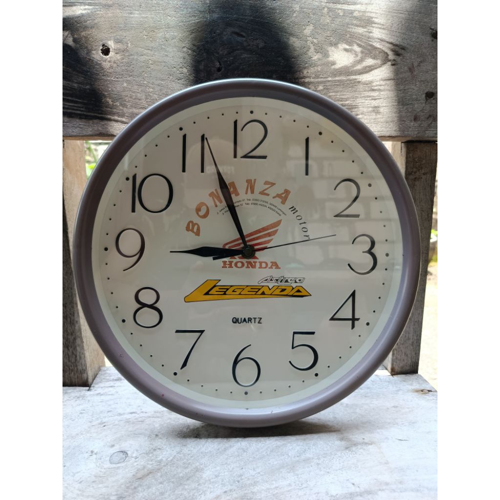 Koleksi Jam dinding Vintage HONDA ASTREA Jadul Ori Lawasan