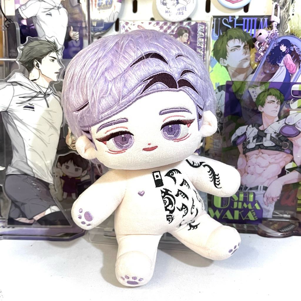 Fanmerch  |  Tokyo Revengers Bonten Ran Haitani Doll 20 Cm with Skele Smile ver. for Kak Vampirue