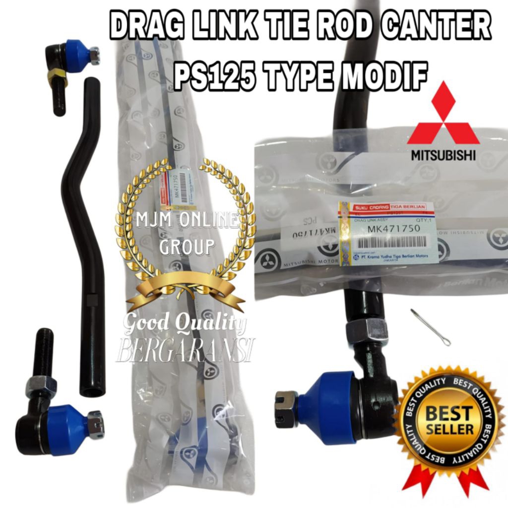 Drag Link Assy Long Tie Rod Canter Ps125 125ps Type Modif Tirod Lepas Original
