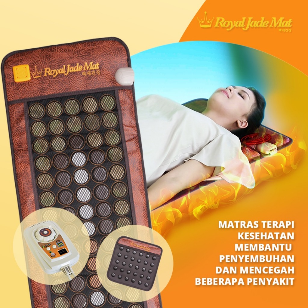 HOT PRODUCT Matras Terapi Kesehatan Gwisamunsok Korea Royal Jade Mat Infrared Refleksi untuk