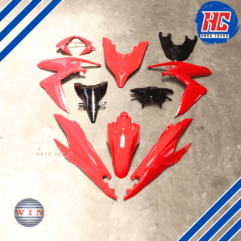 WIN - Full Body Set VARIO 150 18 / VARIO 125 18 LED NEW GEN 1 MERAH GLOSS