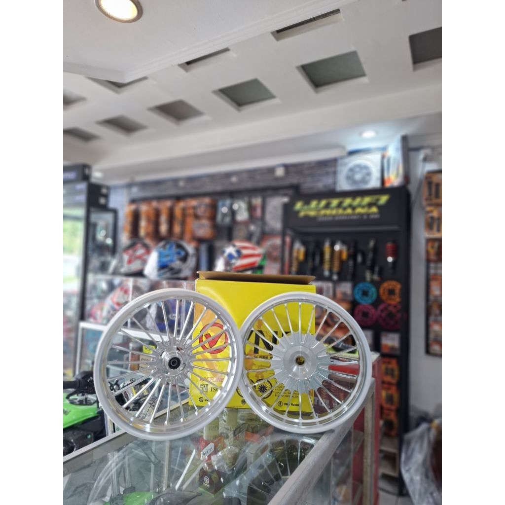 VELG VND RACELINE VARIO 125/150 WARNA SILVER