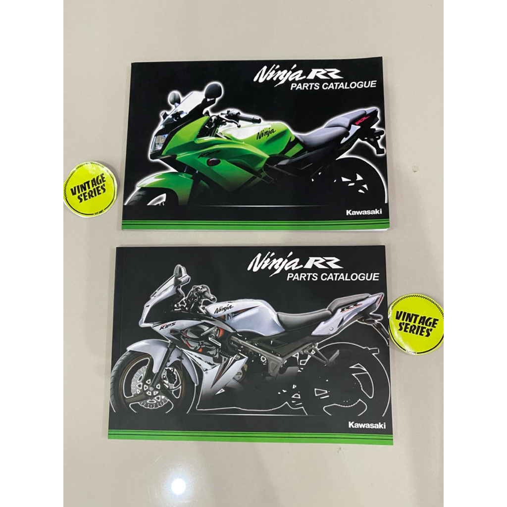 BUKU PANDUAN KATALOG NINJA RR NEW OREN BUKU CATALOG KAWASAKI NINJA RR NEW OREN ORIGINAL