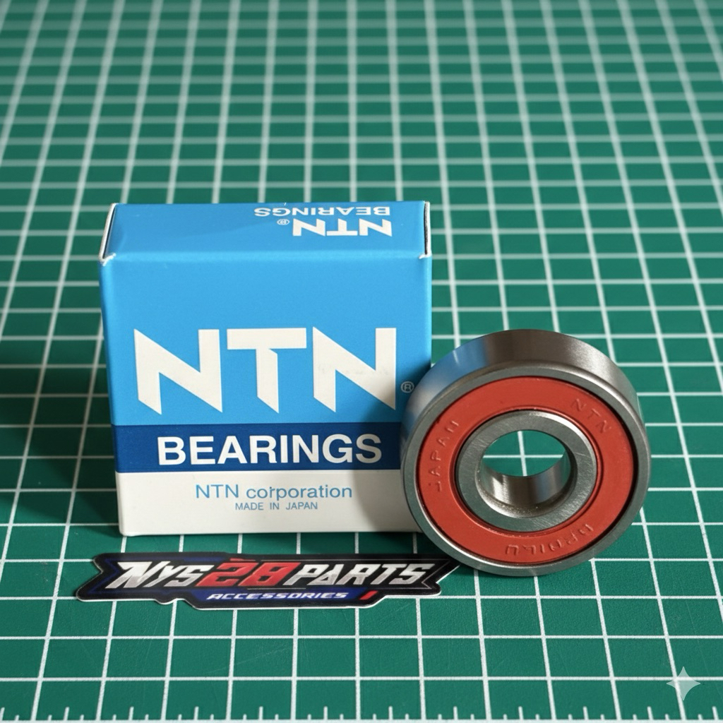 Bearing 6201 NTN 6201LLU Laher Motor Matic Beat Vario Scoopy Genio Bearing As 12mm