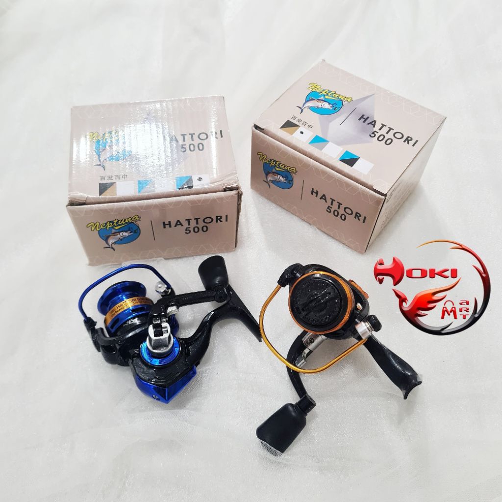 Reel spinning neptuna hattori 500 / reel udang / reel empang