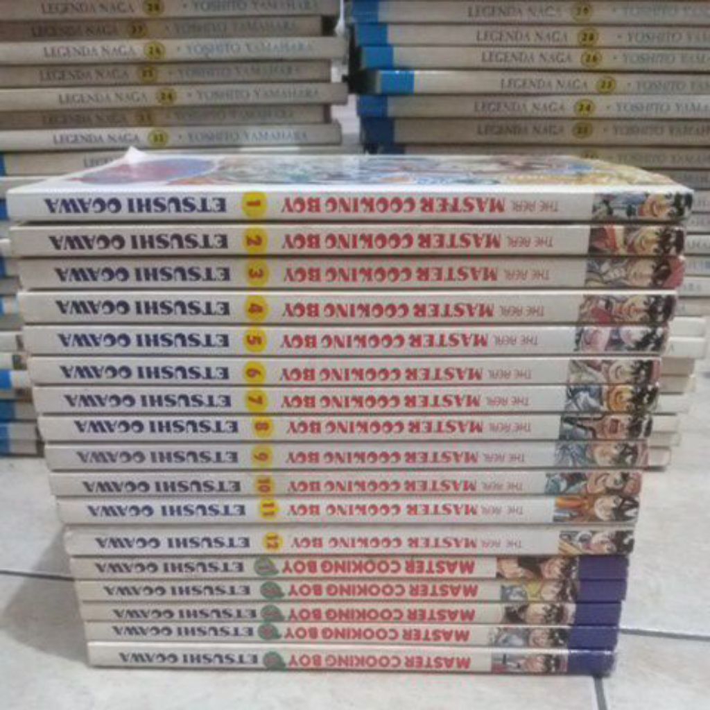 Komik the real master cooking boy 1-12 / master cooking boy 1-5 SET