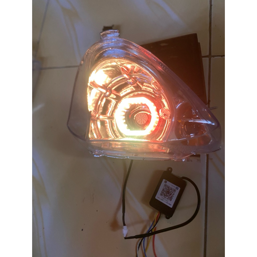 CUSTOM LAMPU STOP JUPITER MX 135 LAMA MX OLD RGB
