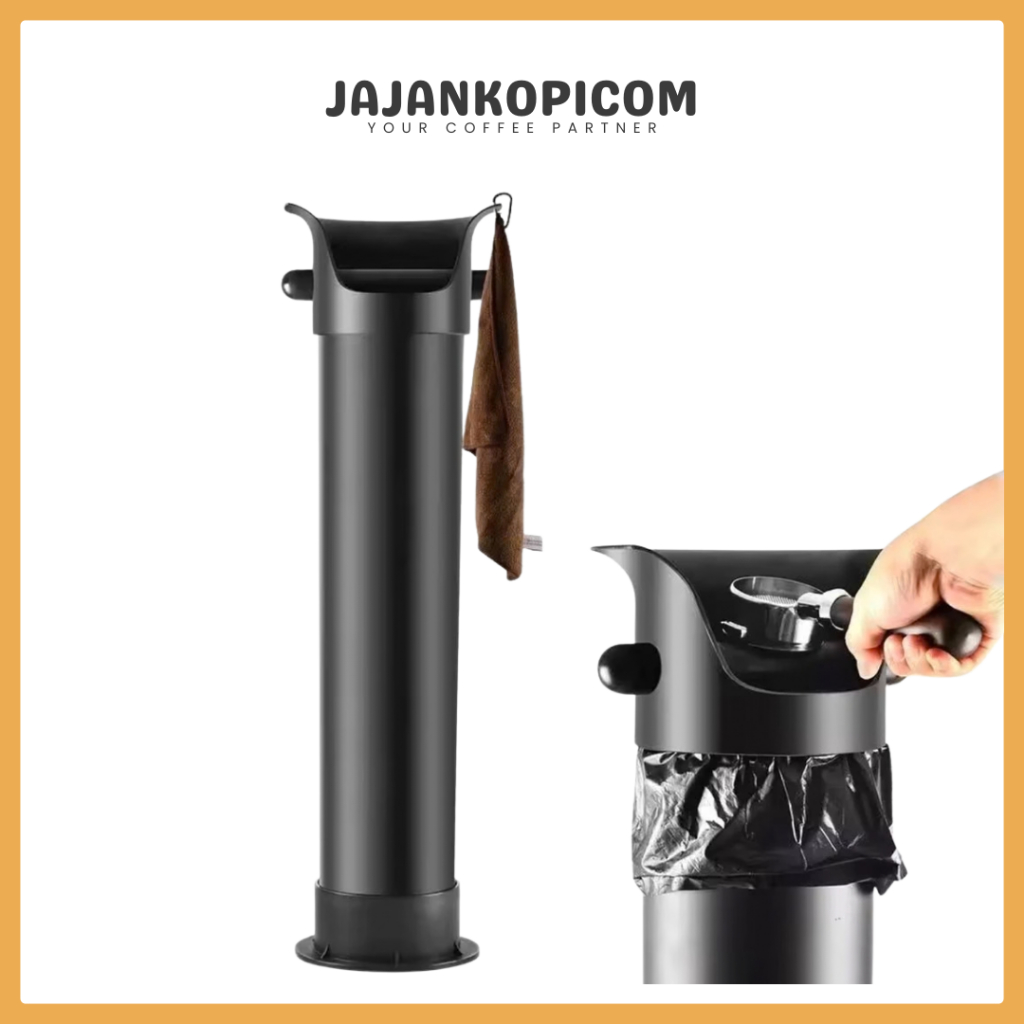 COFFEE Standing KNOCK BOX TUBE BIN Wadah AMPAS KOPI BERDIRI