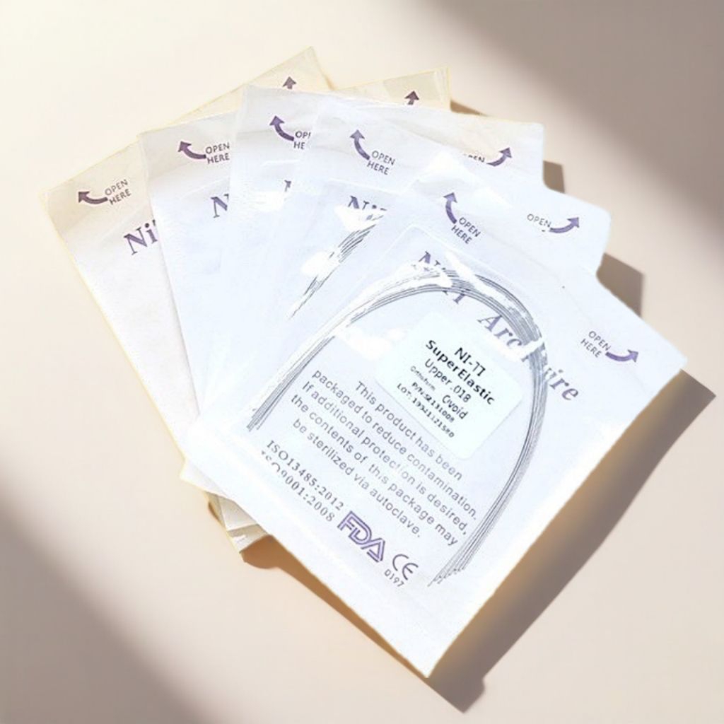 KAWAT NITI ISI 5 PCS / KAWAT BEHEL GIGI / KAWAT BEHEL / KAWAT NITI BEHEL