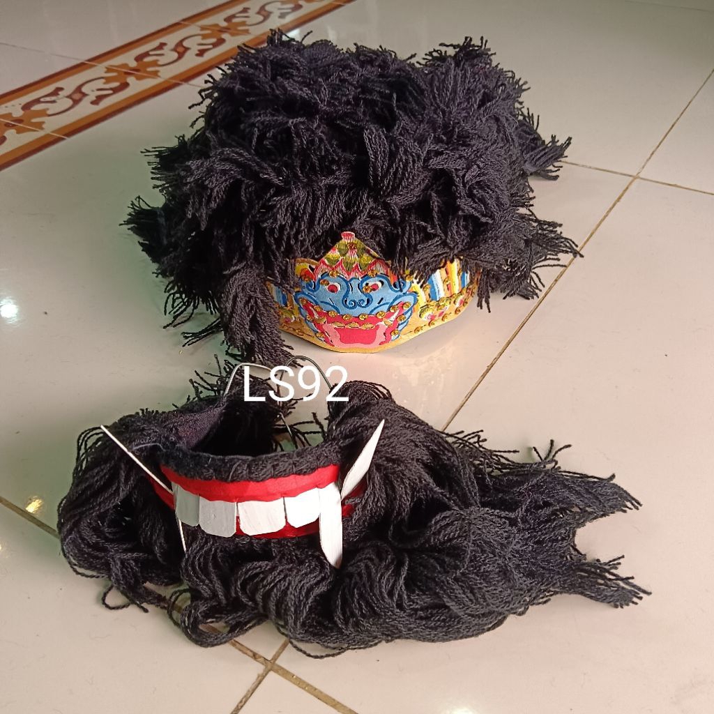 Irah Irahan Buto / Mahkota Wayang Buto Dewasa