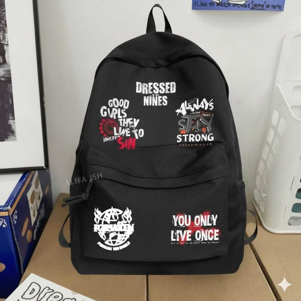 Tas Ransel sekolah Anak & Remaja  Best seller / kuat Tebal / Muat Banyak