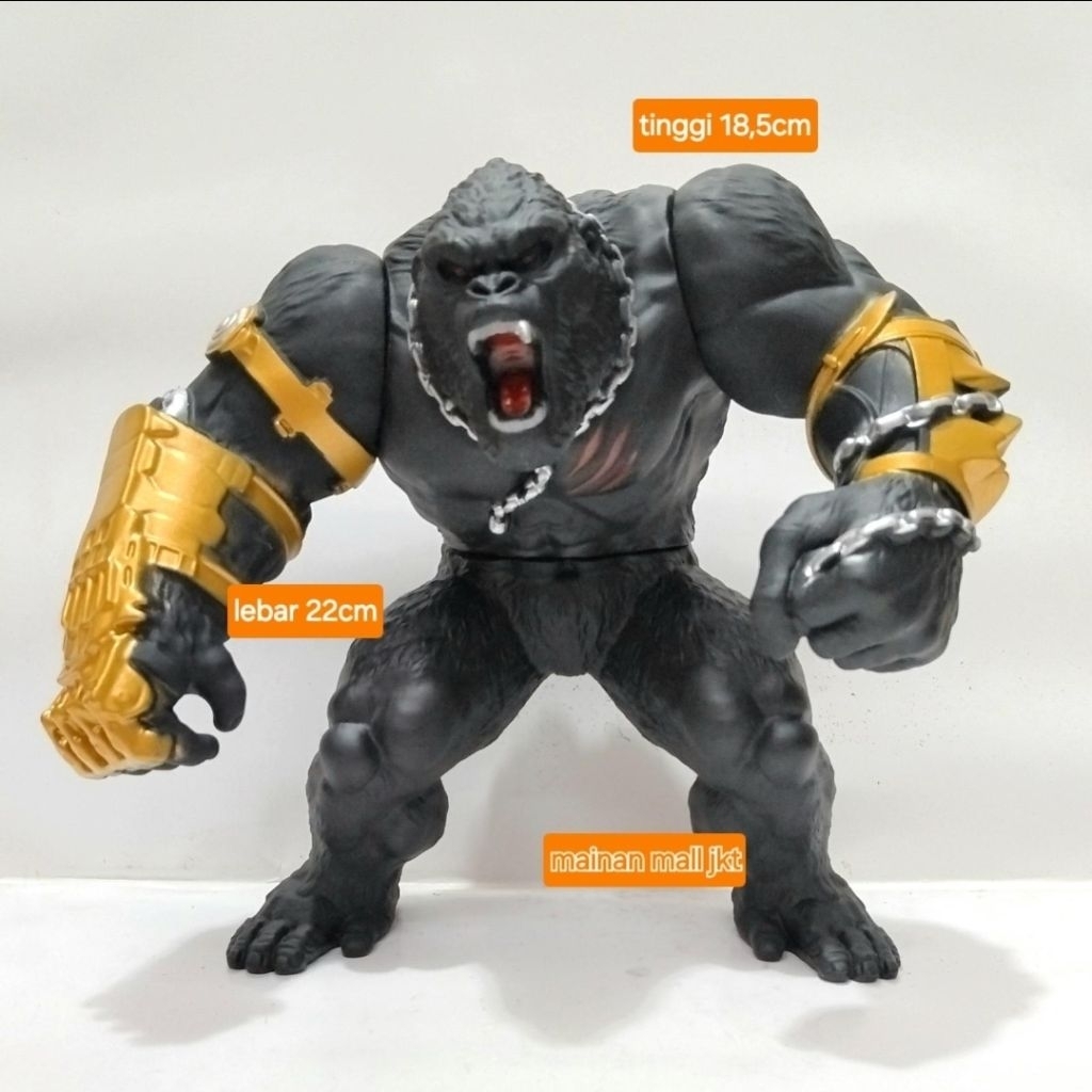 Kong - KingKong Vs Godzila Figure - Mainan Godzila dan Kingkong - Mainan Anak untuk koleksi