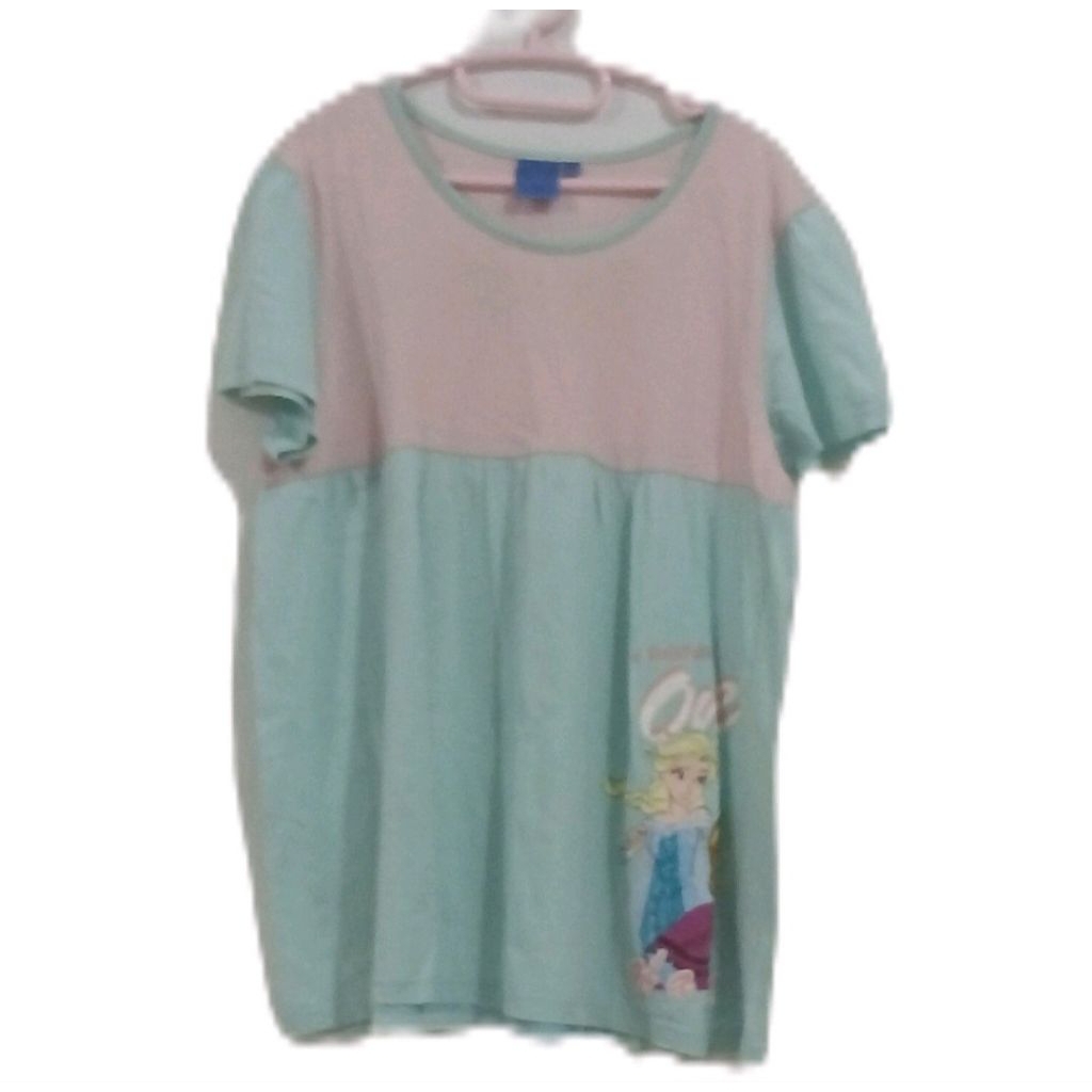 Preloved HomeDress Anak Perempuan Pink Biru Disney
