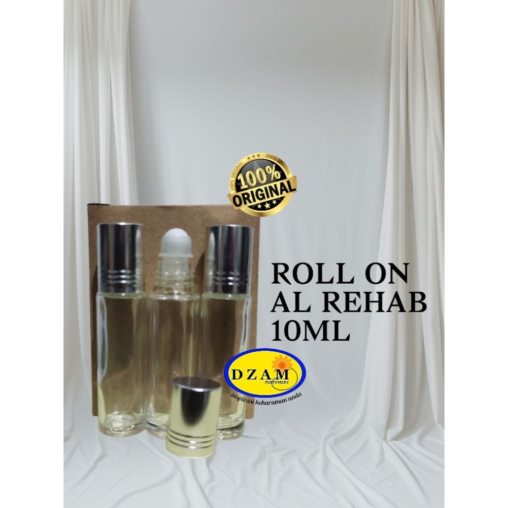 ROLL ON AL REHAB 10ML TUTUP SILVER