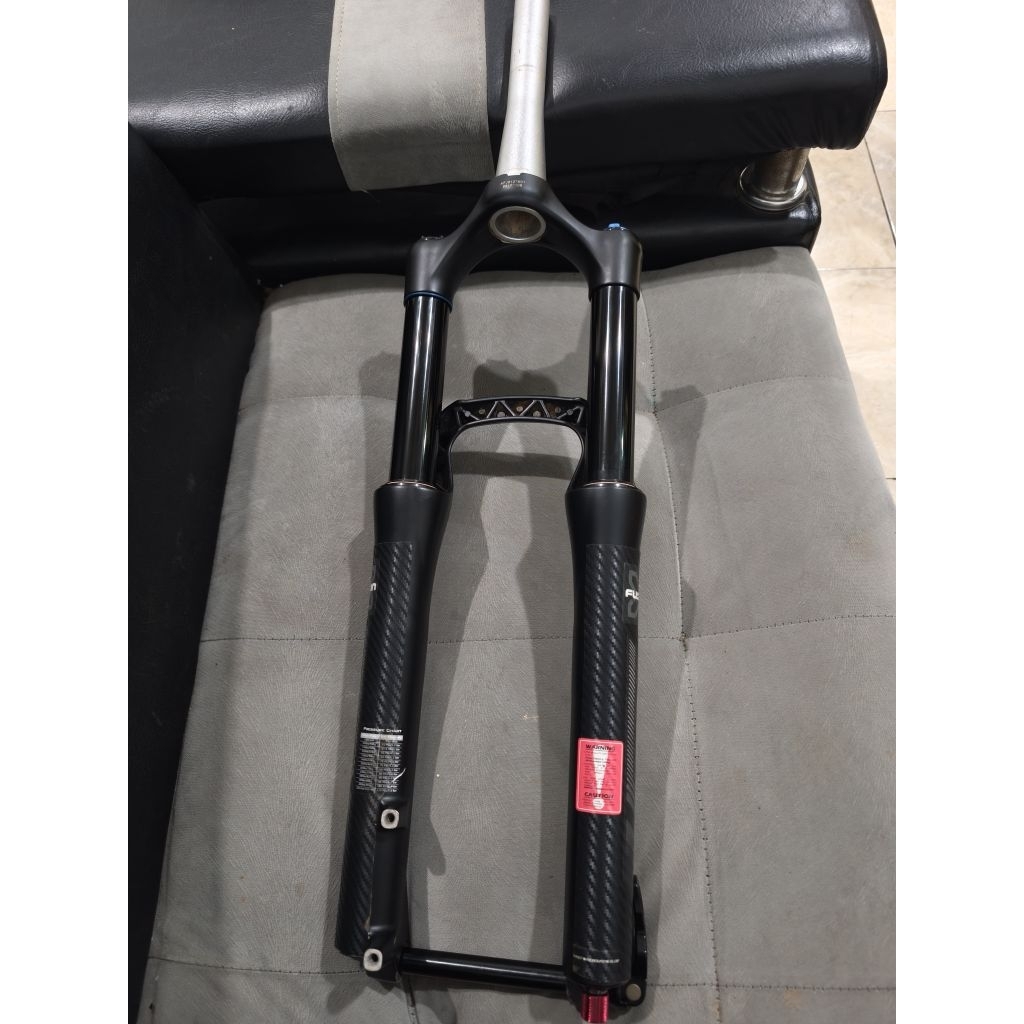 preloved fork x fusion sweep BOOST travel 160 stancion 34