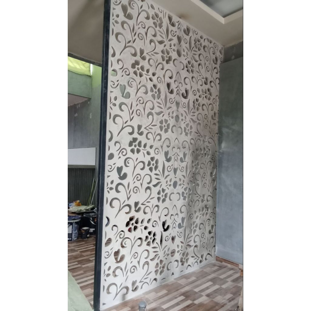 Dinding sekat grc krawangan Tangerang rumah Lebih stylish