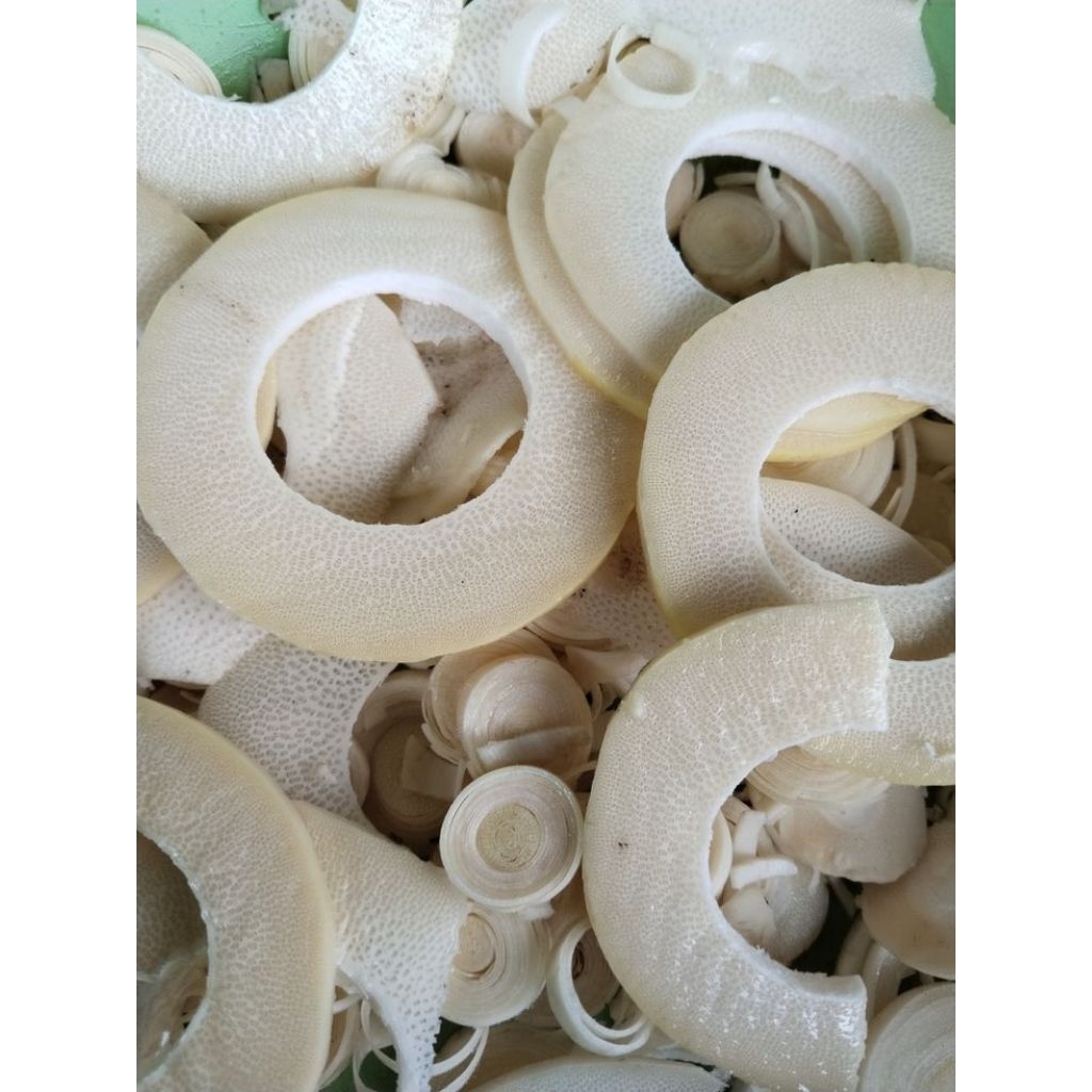 Rebung bambu iris siap masak per 1 kg sudah bersih,rebung bambu cina renyah