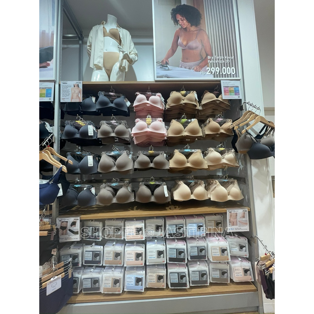 Bra BH UNIQLO Tanpa Kawat JASTIP